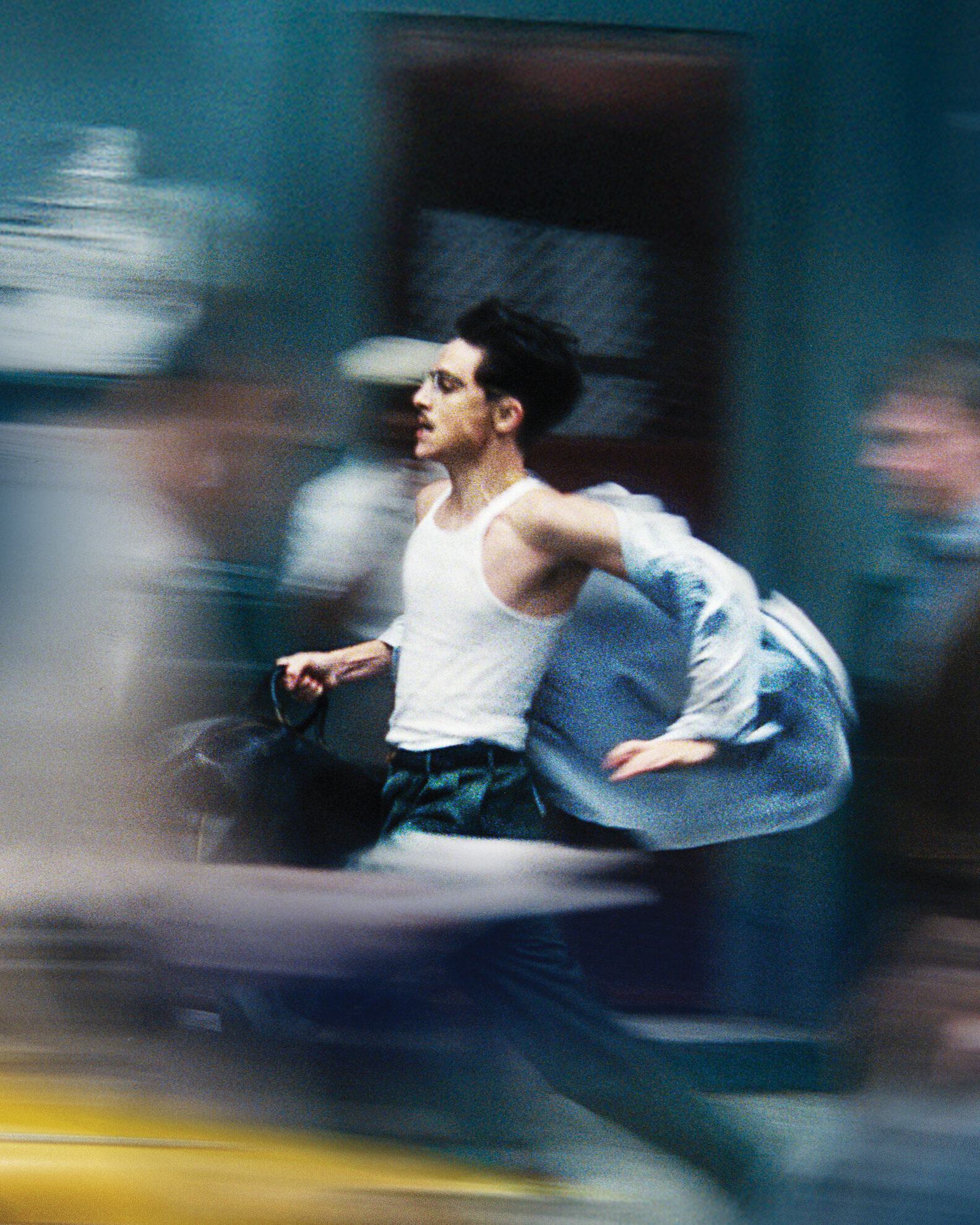 Marty Supreme Running 8x10